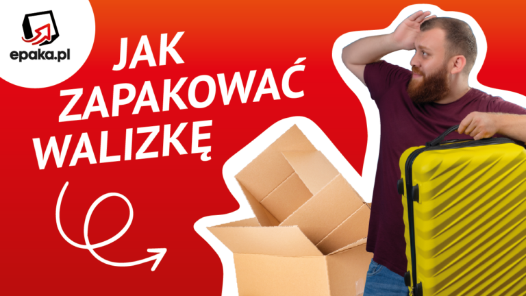 Jak zapakować walizkę do wysyłki kurierem?