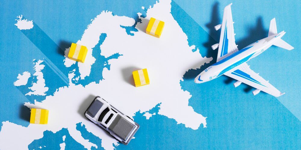 Łańcuch dostaw przesyłek międzynarodowych