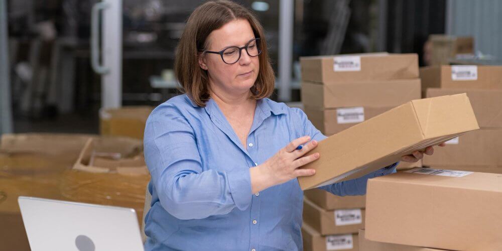 Punkt przesyłek kurierskich franczyzobiorcy