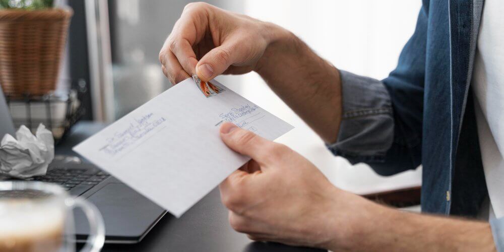 Wysyłka listu do Austrii